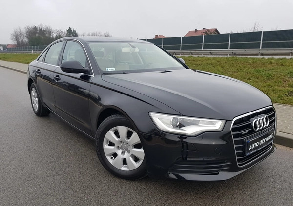 Audi A6 cena 73000 przebieg: 122000, rok produkcji 2013 z Borne Sulinowo małe 781